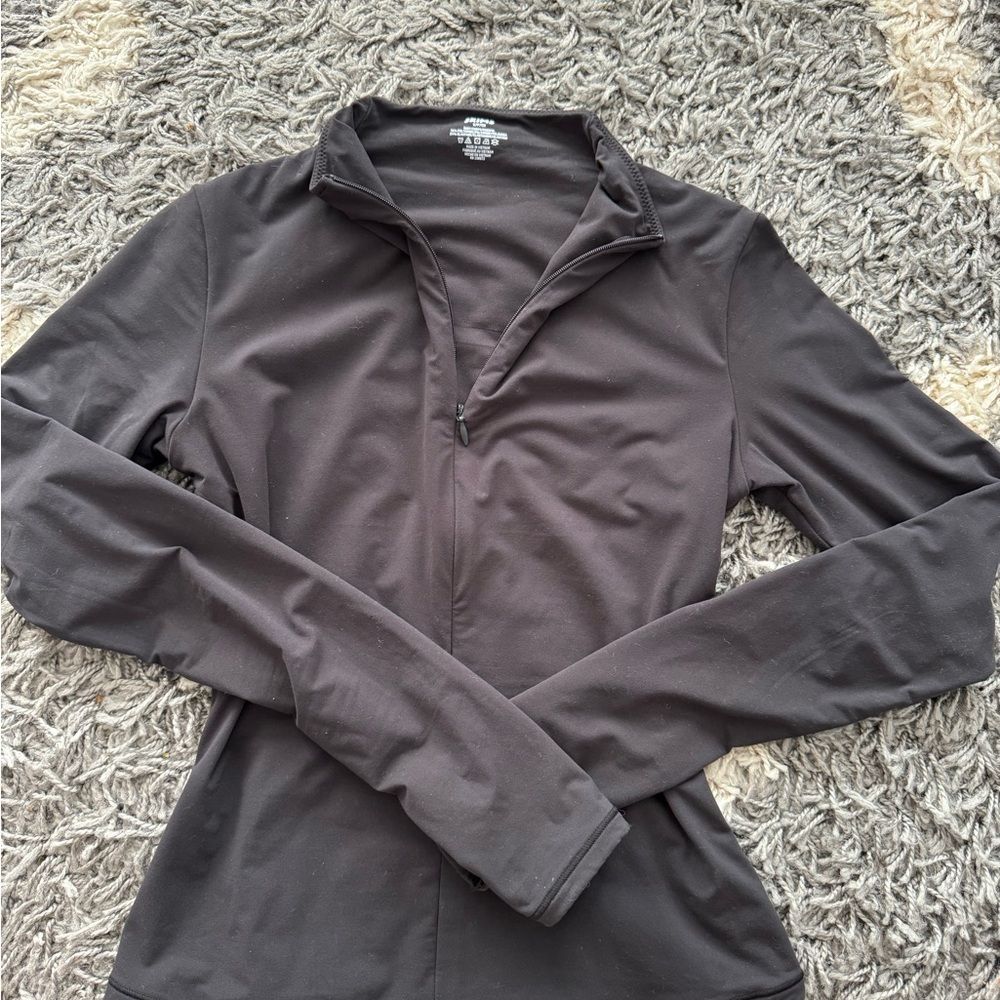 Skims fits everybody long sleeve quarter zip